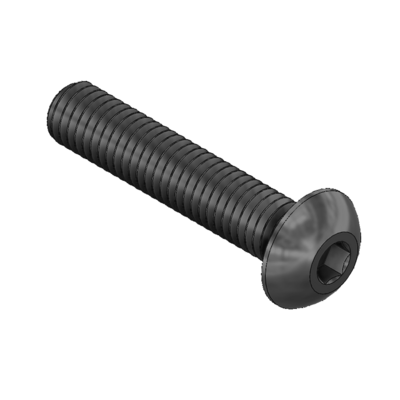 M8X22BHCS-5 MODULAR SOLUTIONS BLACK OXIDE PLATED FASTENER M8 X 22MM BUTTON HEAD CAP SCREW
